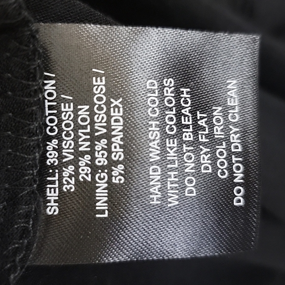 Reynah Black Lace Short Sleeve Dress 4 - Picture 11 of 11